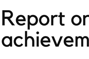 55% of teachers report on student achievement.
