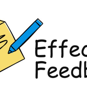 An image of an effective feedback logo for student and teacher use.