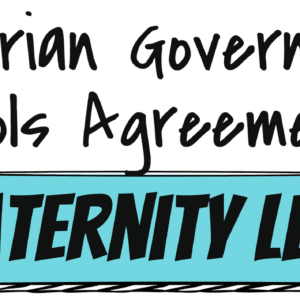 The description could be modified as:

"Victorian government schools maternity leave agreement for teachers.